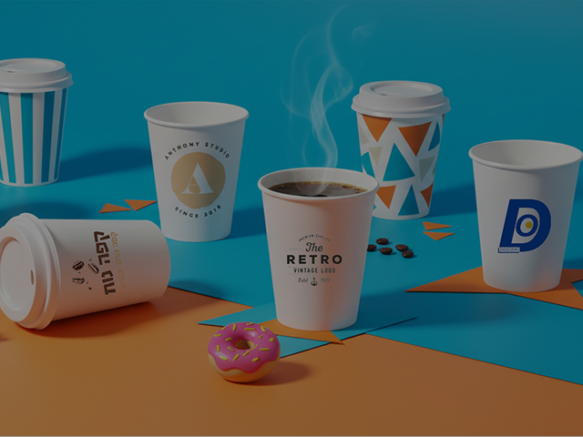 כוסות חד פעמיות ממותגות